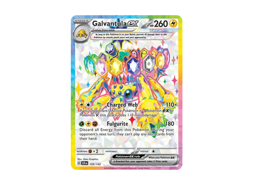 Galvantula ex UR [SCR 159/142] [EN] (Scarlet & Violet "Stellar Crown")
