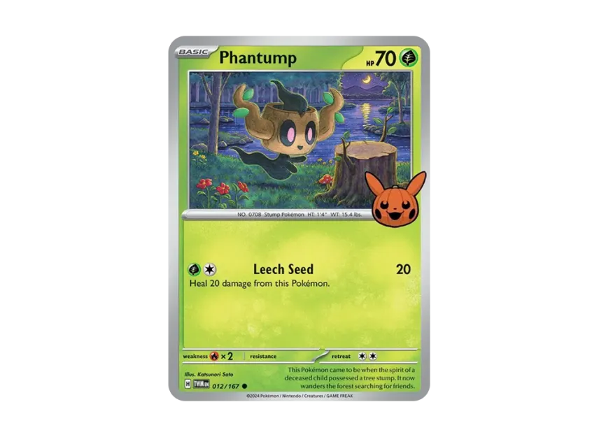 Phantump C [TWM 012/167] [EN] (Scarlet & Violet "TRICK OR TRADE 2024")