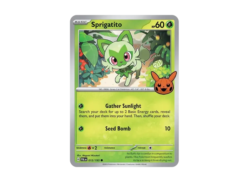 Sprigatito C [PAL 012/193] [EN] (Scarlet & Violet "TRICK OR TRADE 2024")