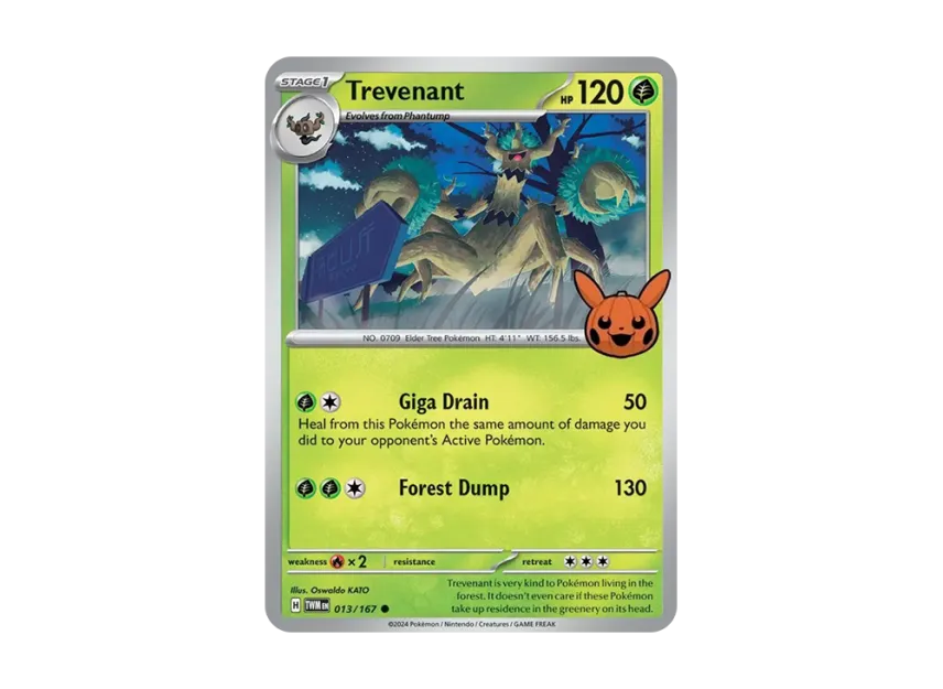 Trevenant C [TWM 013/167] [EN] (Scarlet & Violet "TRICK OR TRADE 2024")