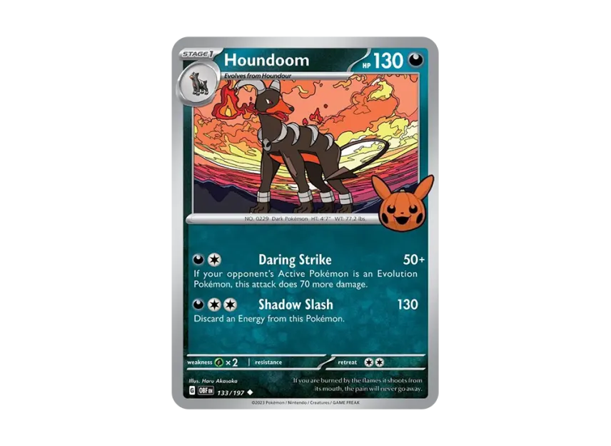 Houndoom U [OBF 133/197] [EN] (Scarlet & Violet "TRICK OR TRADE 2024")