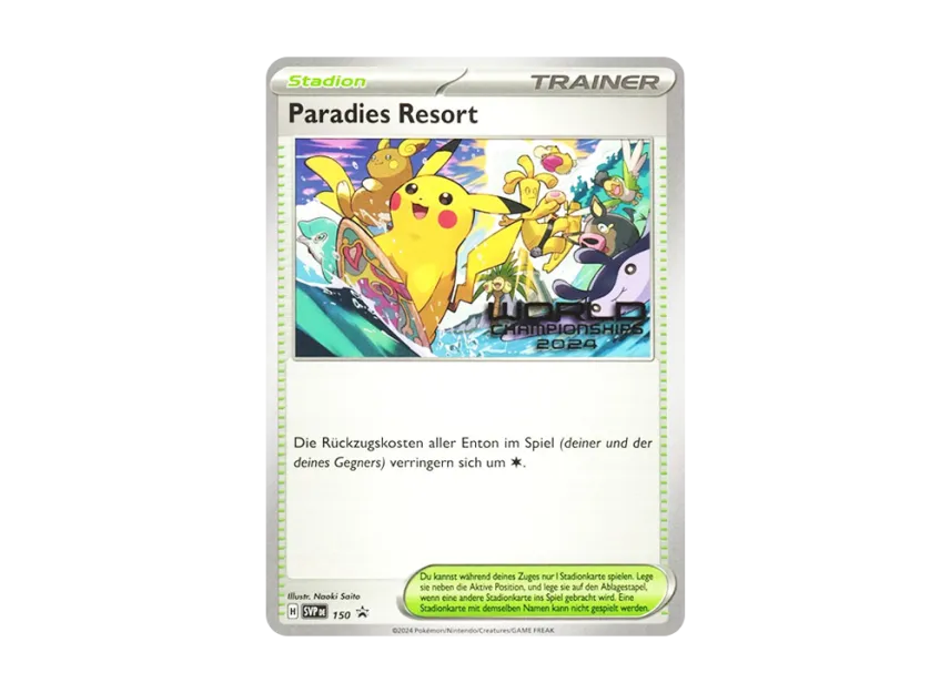 Paradise Resort : German Ver. : PROMO [SVP DE 150] ("World Championships 2024 Honolulu Contestant Distribution")