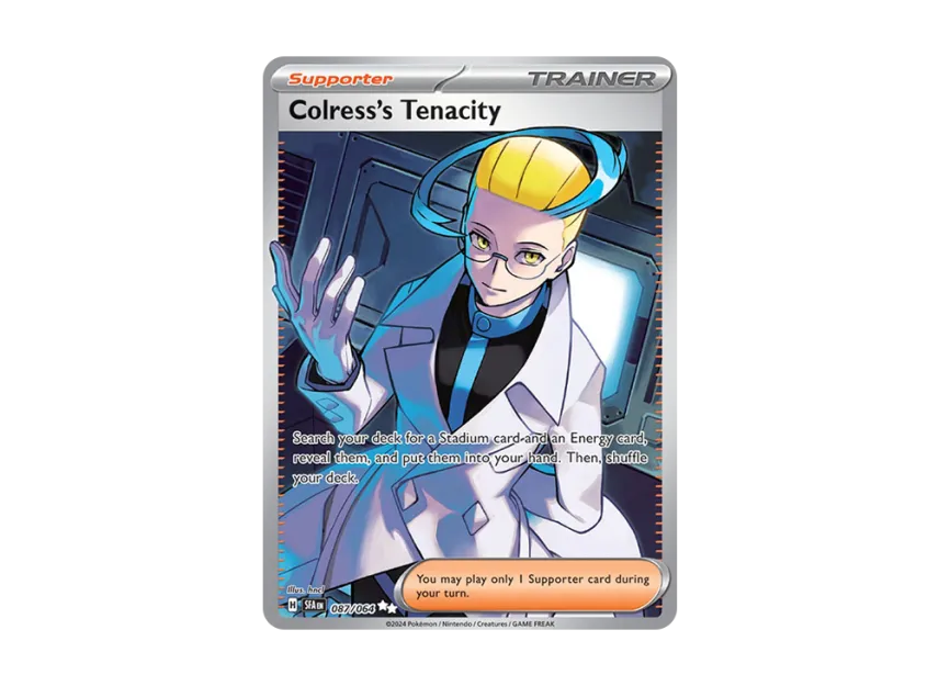 Colress's Tenacity UR [SFA 087/064] [EN] (Scarlet & Violet "Shrouded Fable")
