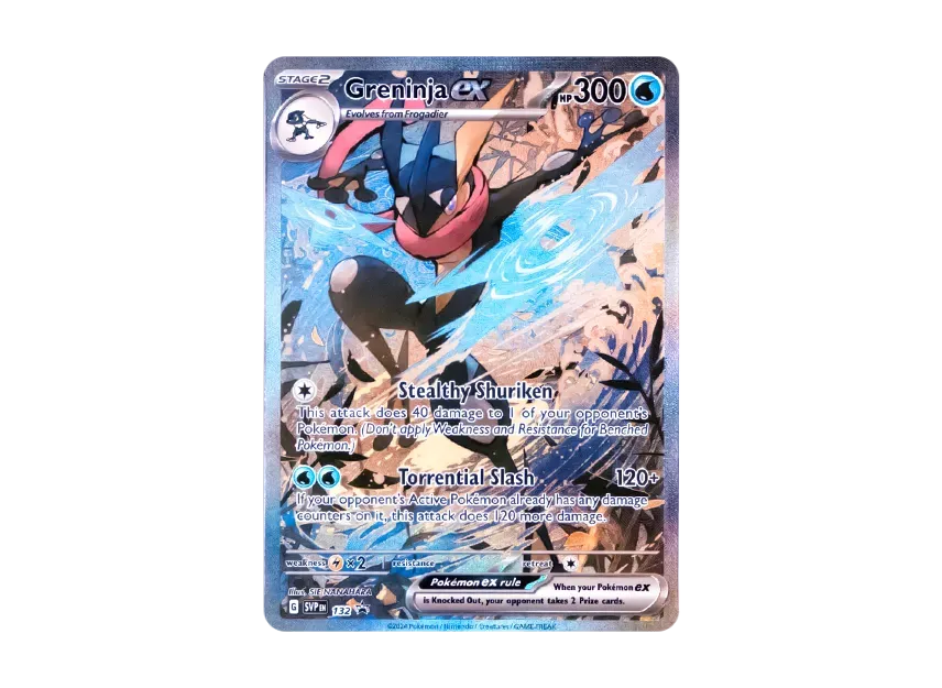 Greninja ex P [SVP 132] [EN] (Scarlet & Violet "Shrouded Fable Greninja ex Special Illustration Collection")