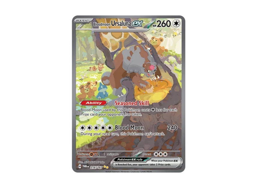 Bloodmoon Ursaluna ex SIR [TWM 216/167] [EN] (Scarlet & Violet "Twilight Masquerade")