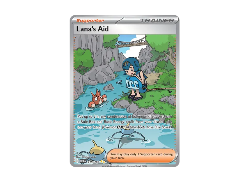 Lana's Aid SIR [TWM 219/167] [EN] (Scarlet & Violet "Twilight Masquerade")