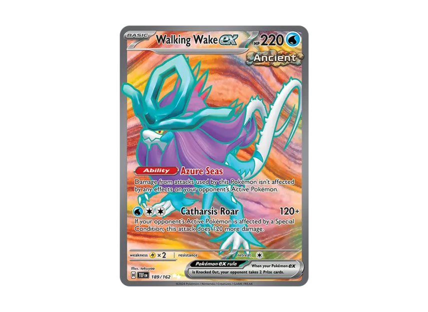 Walking Wake ex UR [TEF 189/162] [EN] (Scarlet & Violet "Temporal Forces")