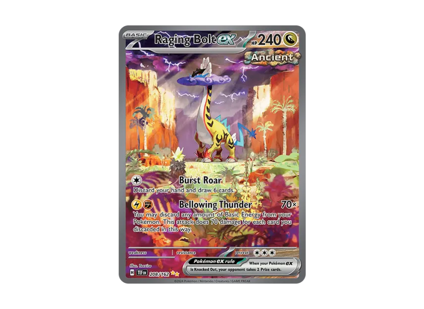 Raging Bolt ex SIR [TEF 208/162] [EN] (Scarlet & Violet "Temporal Forces")