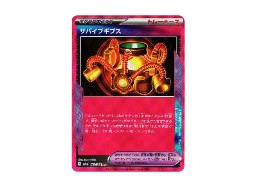 Survival Braces ACE [SV5A 059/066] (Enhanced Expansion Pack "Crimson Haze")