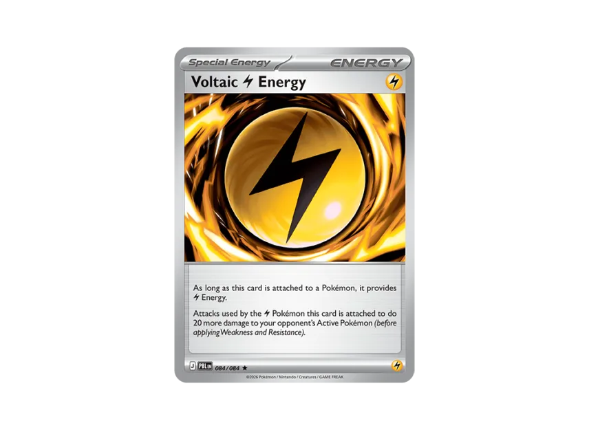 Voltaic Lightning Energy R [PBL 084/084] [EN] (Mega Evolution "Pitch Black Booster Display Box")