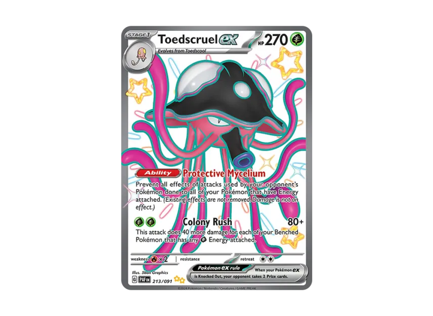 Toedscruel ex SUR [PAF 213/091] [EN] (Scarlet & Violet "Paldean Fates")