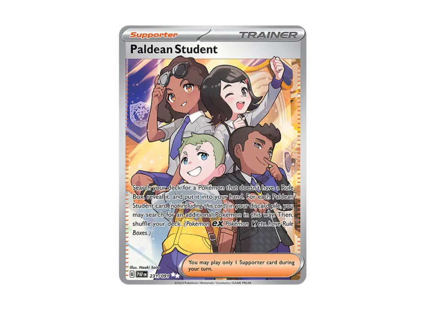 Paldean Student UR [PAF 230/091] [EN] (Scarlet & Violet "Paldean Fates")