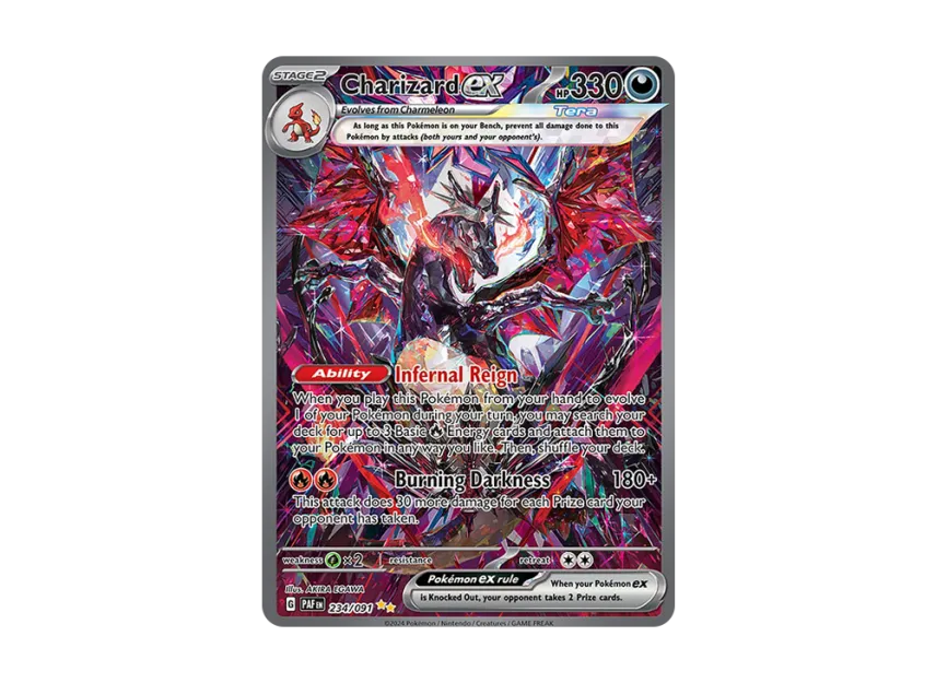 Charizard ex SIR [PAF 234/091] [EN] (Scarlet & Violet "Paldean Fates")
