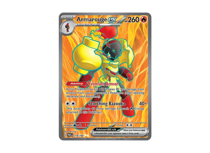 Armarouge ex UR [PAR 218/182] [EN] (Scarlet & Violet "Paradox Rift")