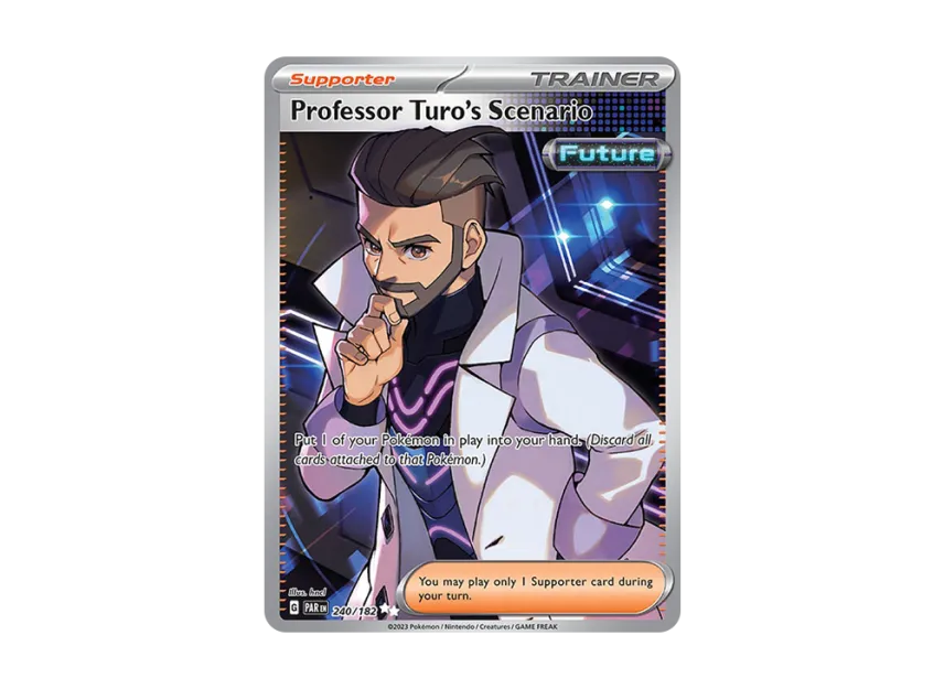 Professor Turo's Scenario UR [PAR 240/182] [EN] (Scarlet & Violet "Paradox Rift")