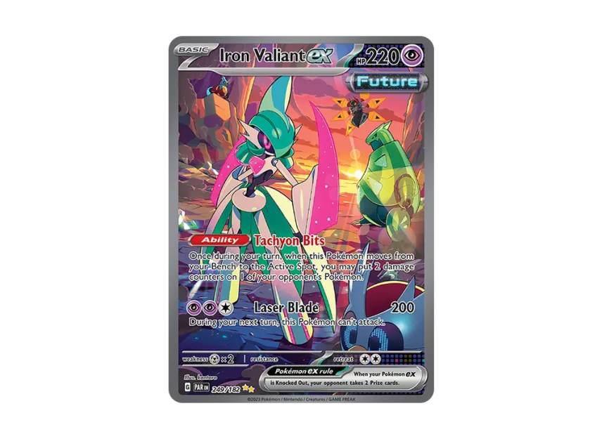 Iron Valiant ex SIR [PAR 249/182] [EN] (Scarlet & Violet "Paradox Rift")