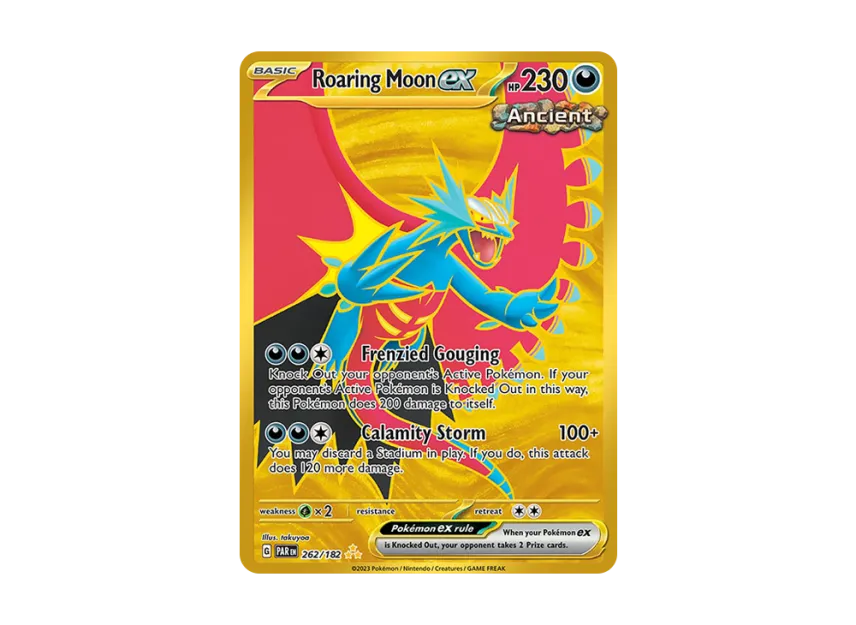 Roaring Moon ex HR [PAR 262/182] [EN] (Scarlet & Violet "Paradox Rift")