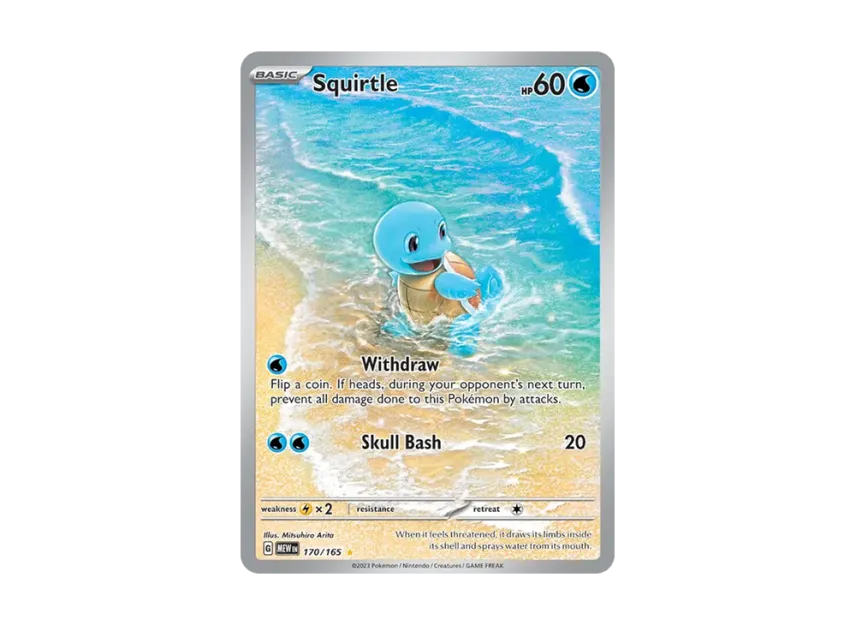 Squirtle IR [MEW 170/165] [EN] (Scarlet & Violet "151")
