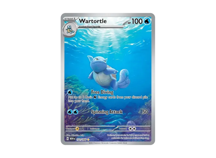 Wartortle IR [MEW 171/165] [EN] (Scarlet & Violet "151")