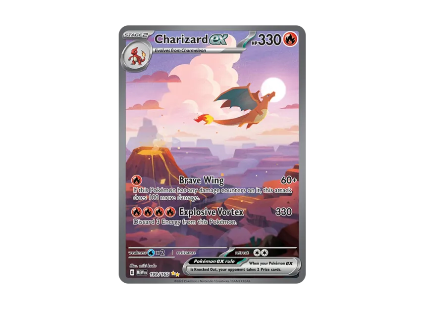 Charizard ex SIR [MEW 199/165] [EN] (Scarlet & Violet "151")