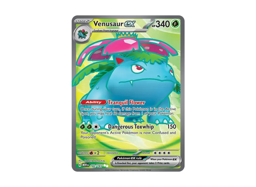 Venusaur ex UR [MEW 182/165] [EN] (Scarlet & Violet "151")