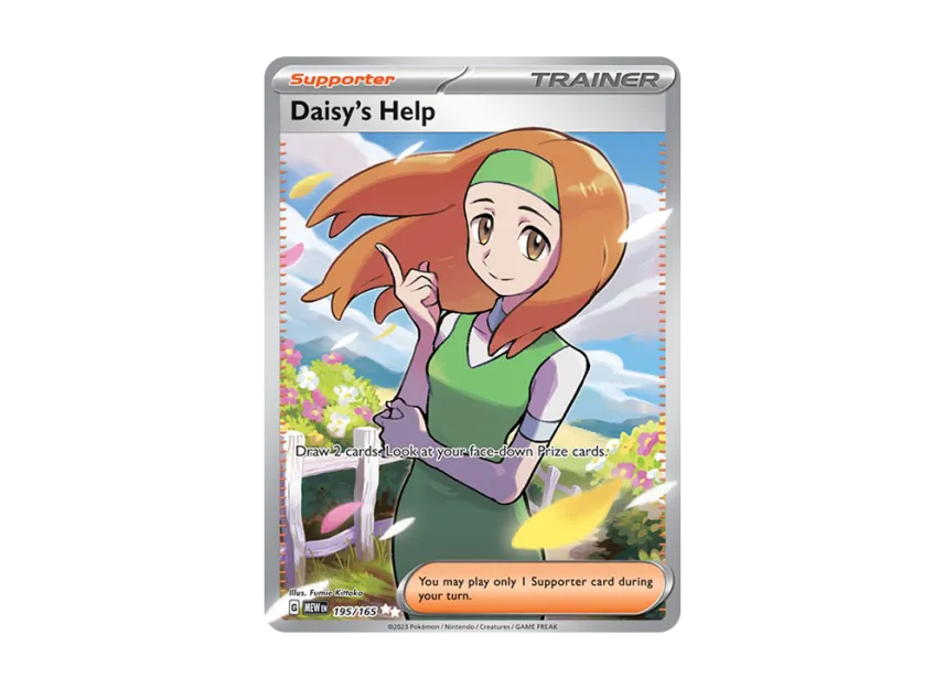 Daisy's Help UR [MEW 195/165] [EN] (Scarlet & Violet "151")