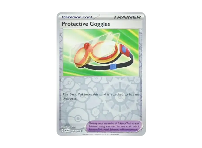 Protective Goggles U : Reverse Holo [MEW 164/165] [EN] (Scarlet & Violet "151")