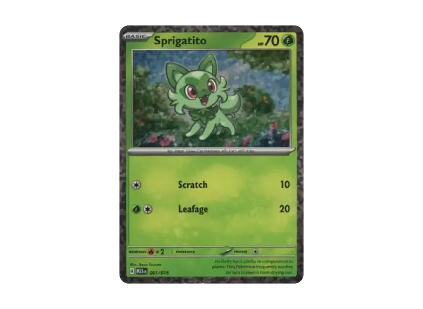 Sprigatito [M23 001/015] [EN] (Scarlet & Violet "McDonald's Match Battle 2023")