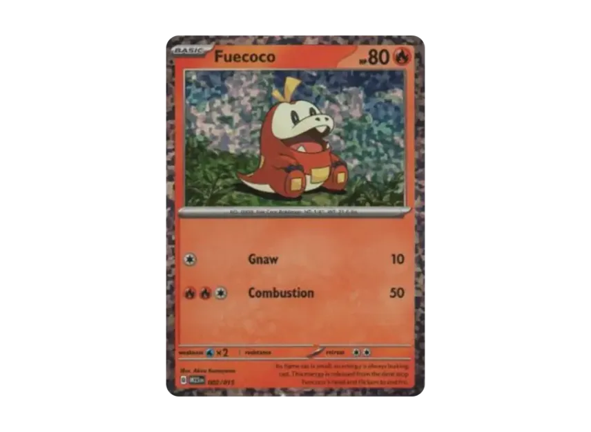 Fuecoco [M23 002/015] [EN] (Scarlet & Violet "McDonald's Match Battle 2023")