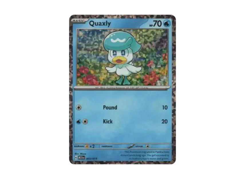 Quaxly [M23 003/015] [EN] (Scarlet & Violet "McDonald's Match Battle 2023")