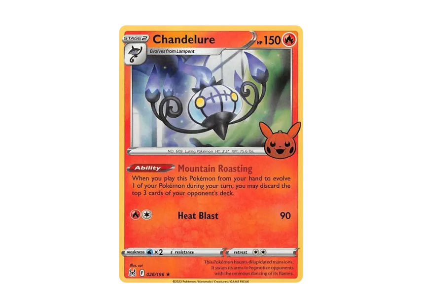 Chandelure R [196-TRICK-OR-TRADE-2023 026/196] (Scarlet & Violet "TRICK OR TRADE 2023")