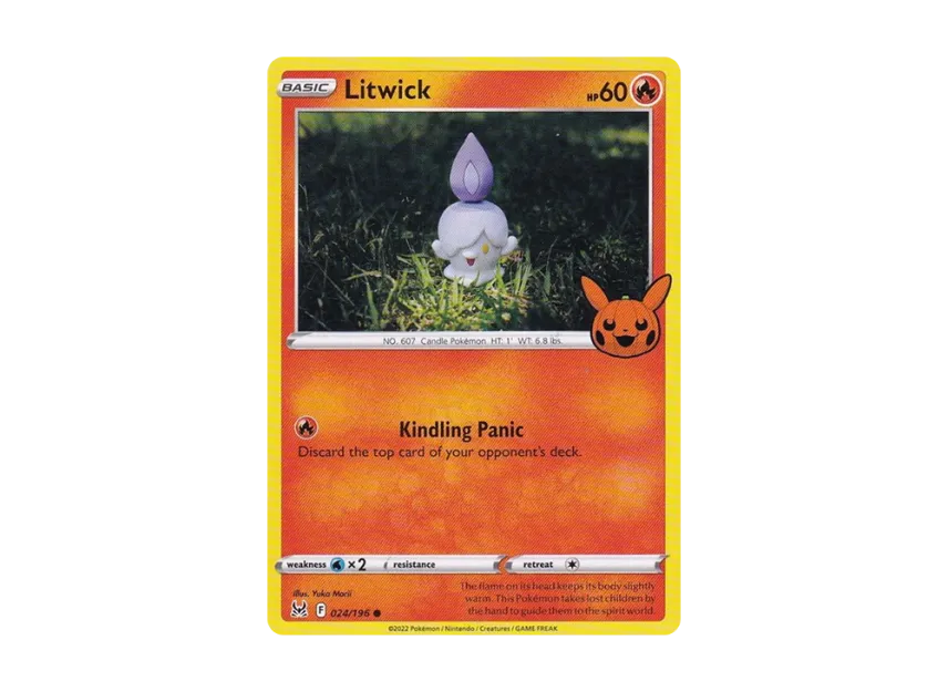Litwick C [196-TRICK-OR-TRADE-2023 024/196] (Scarlet & Violet "TRICK OR TRADE 2023")