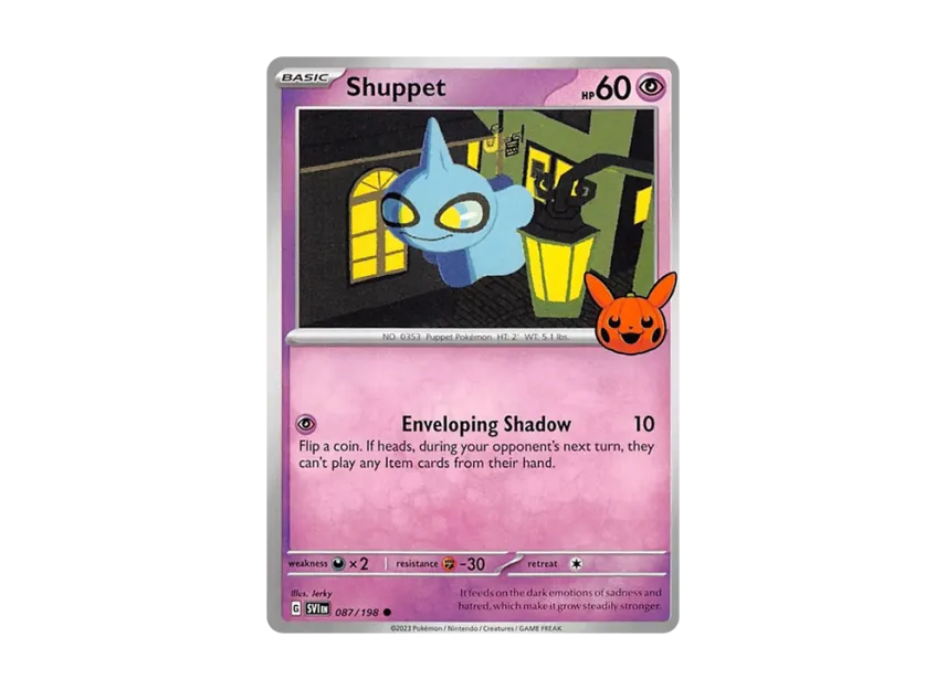 Shuppet C [SVI 087/198] [EN] (Scarlet & Violet "TRICK OR TRADE 2023")