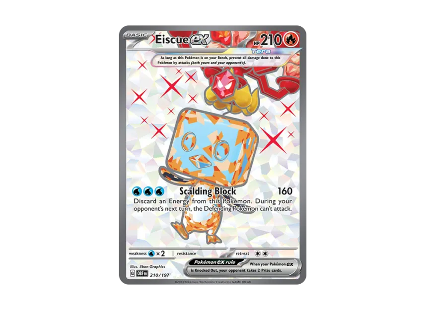 Eiscue ex UR [OBF 210/197] [EN] (Scarlet & Violet "Obsidian Flames")
