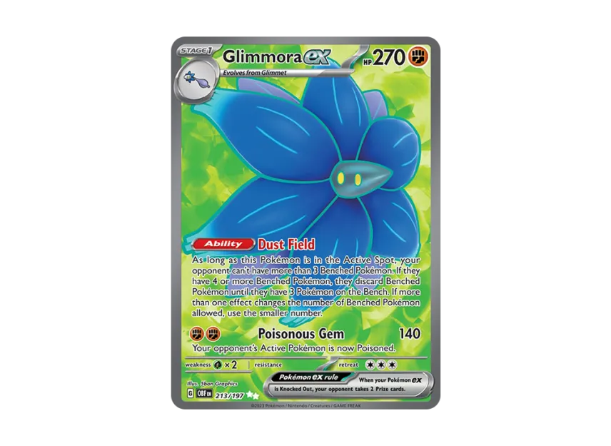Glimmora ex UR [OBF 213/197] [EN] (Scarlet & Violet "Obsidian Flames")