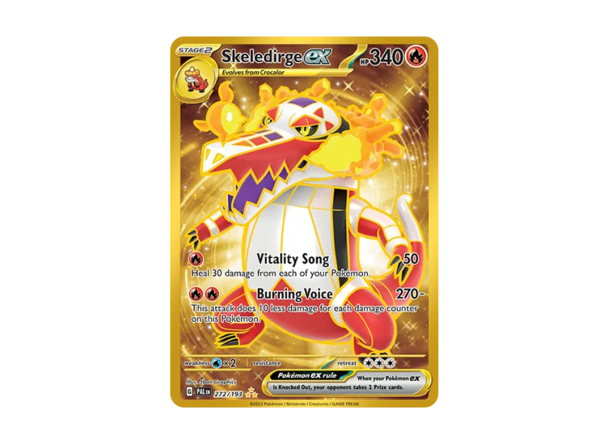 Skeledirge ex HR [PAL 272/193] [EN] (Scarlet & Violet "Paldea Evolved")