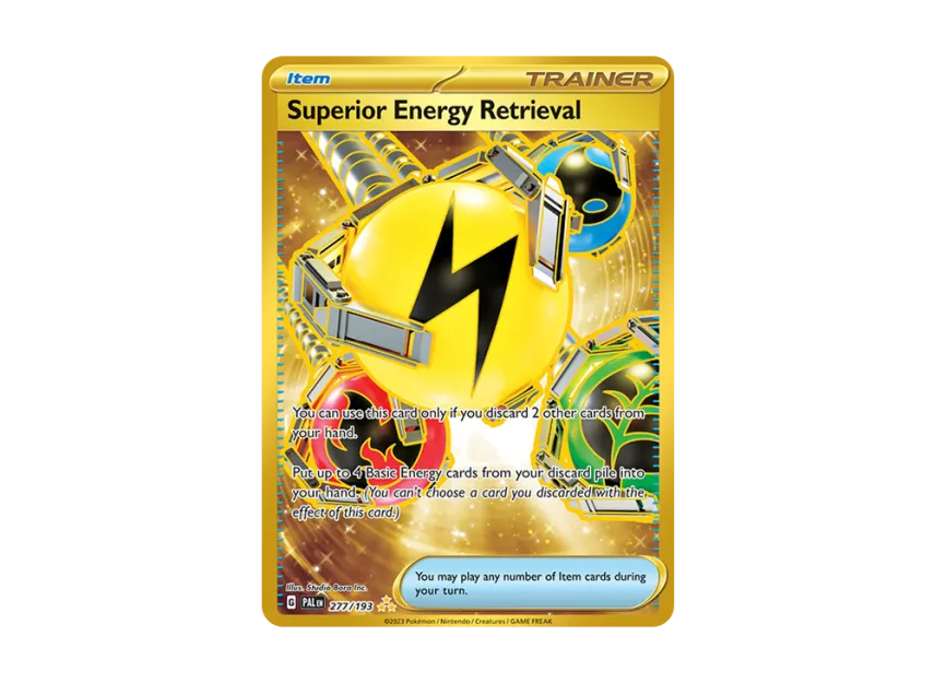 Superior Energy Retrieval HR [PAL 277/193] [EN] (Scarlet & Violet "Paldea Evolved")