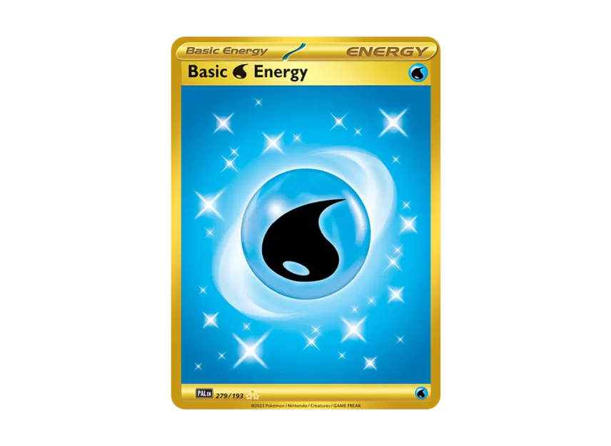 Basic Water Energy HR [PAL 279/193] [EN] (Scarlet & Violet "Paldea Evolved")