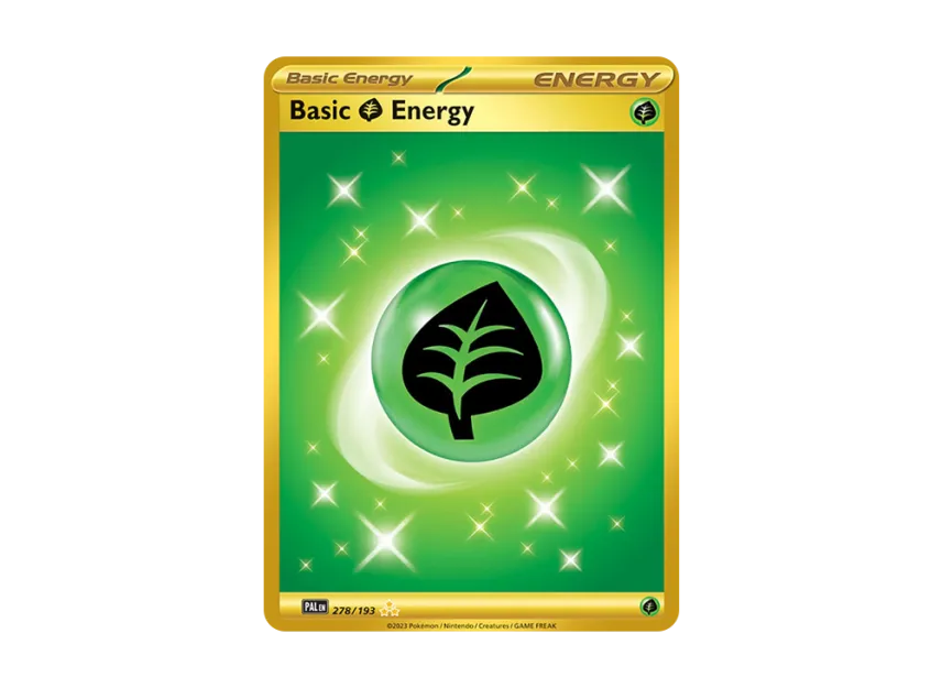Basic Grass Energy HR [PAL 278/193] [EN] (Scarlet & Violet "Paldea Evolved")