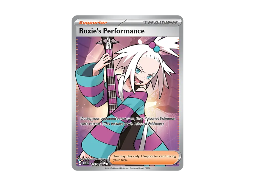 Roxie's Performance UR [CRI 112/086] [EN] (Mega Evolution "Chaos Rising Booster Display Box")