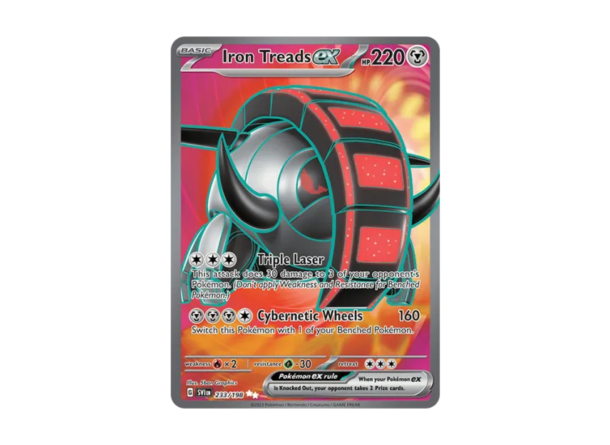 Iron Treads ex UR [SVI 233/198] [EN] (Scarlet & Violet)