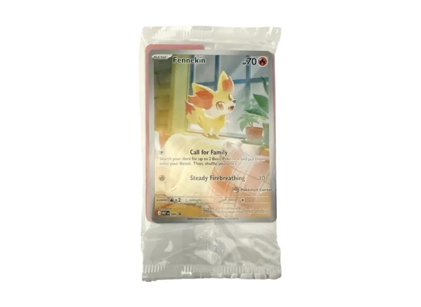 Fennekin PROMO [CRI 080] [EN] (Mega Evolution "Chaos Rising Pokémon Center Elite Trainer Box")
