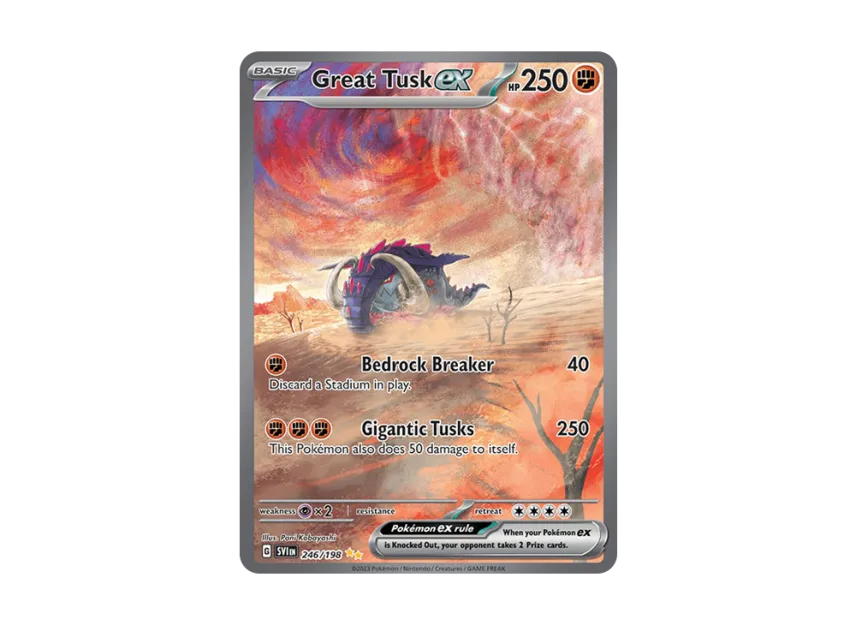Great Tusk ex SIR [SVI 246/198] [EN] (Scarlet & Violet)