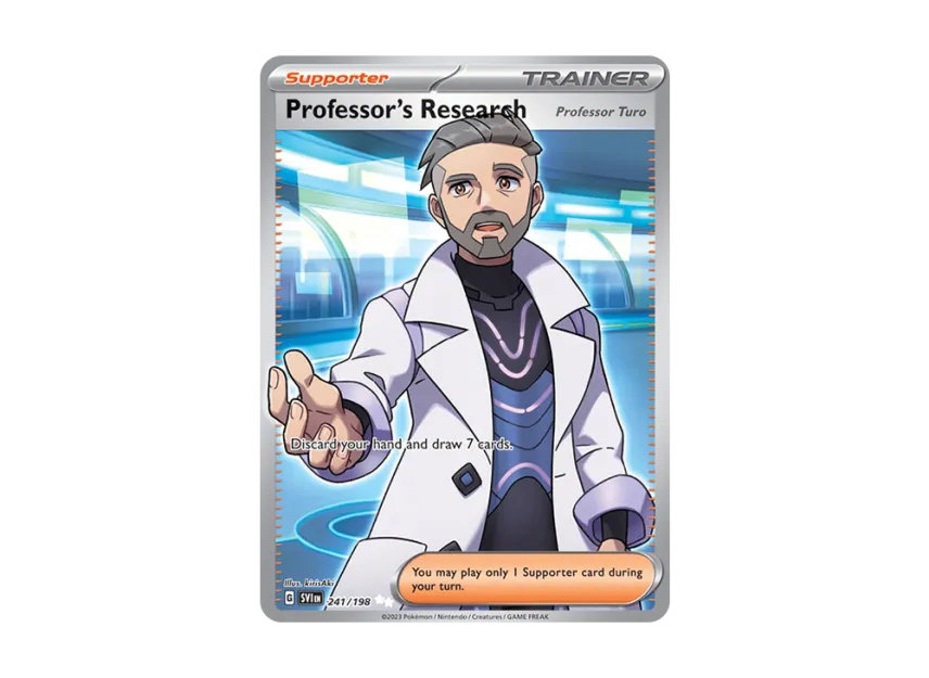 Professor's Research (Professor Turo) UR [SVI 241/198] [EN] (Scarlet & Violet)