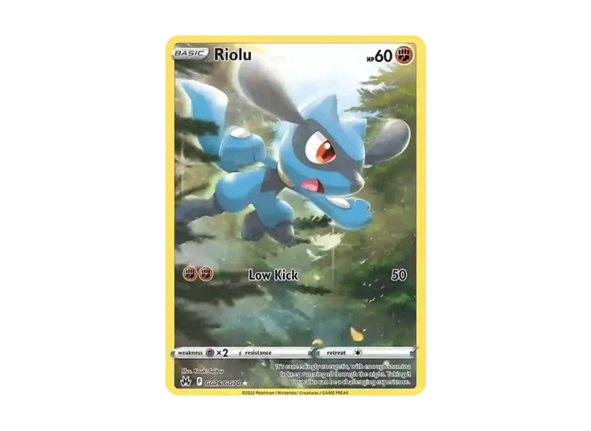 Riolu IR [GG26/GG70] (Sword & Shield "Crown Zenith")