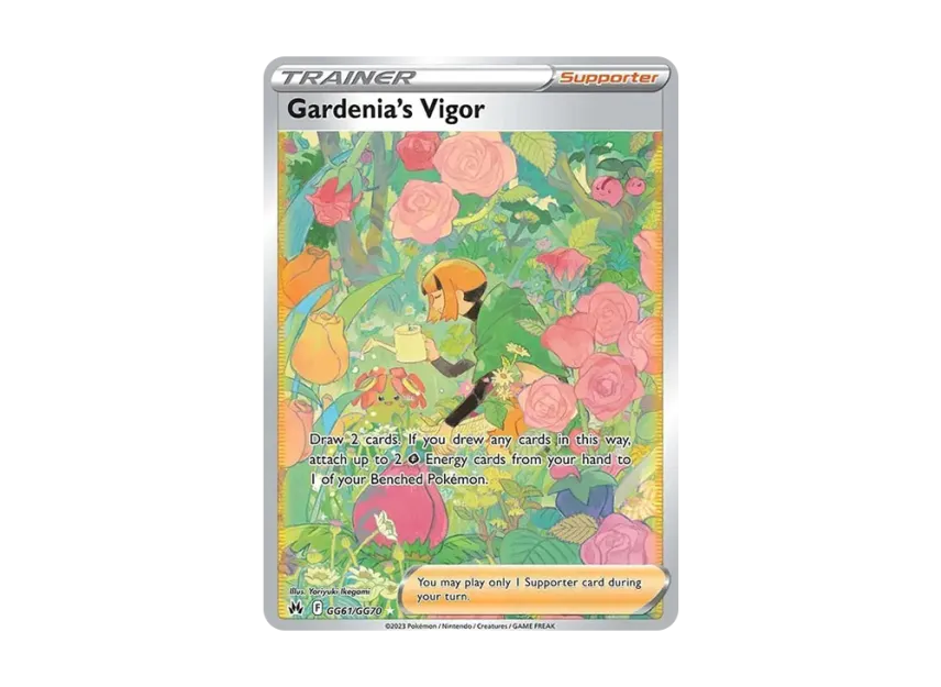 Gardenia's Vigor SIR [GG61/GG70] (Sword & Shield "Crown Zenith")