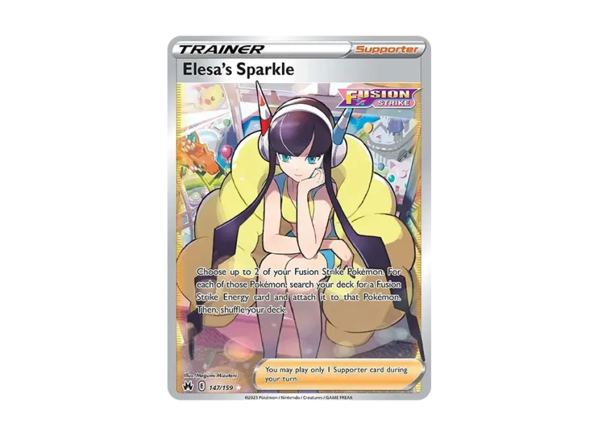 Elesa's Sparkle UR [159-CROWN-ZENITH 147/159] (Sword & Shield "Crown Zenith")