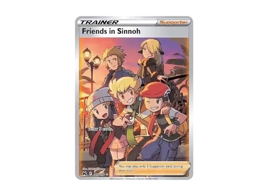 Friends in Sinnoh UR [159-CROWN-ZENITH 149/159] (Sword & Shield "Crown Zenith")