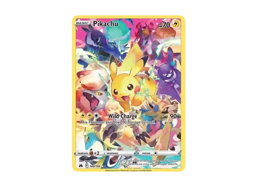 Pikachu IR [159-CROWN-ZENITH 160/159] (Sword & Shield "Crown Zenith")