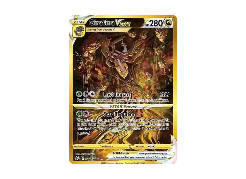 Giratina VSTAR HR [GG69/GG70] (Sword & Shield "Crown Zenith")